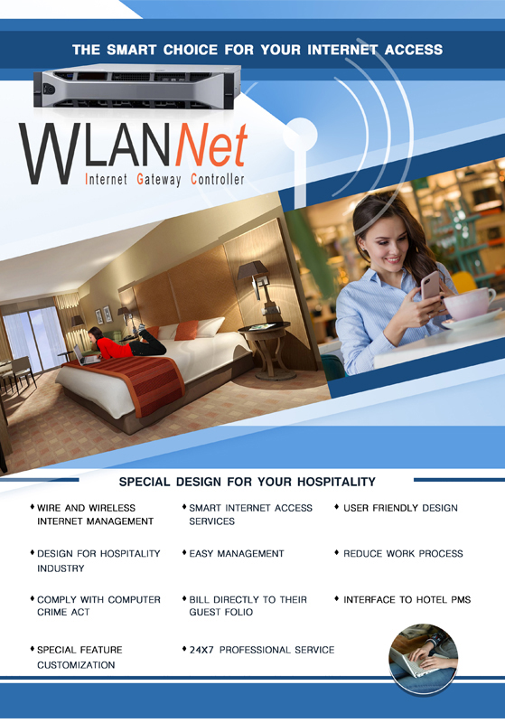 WLANNet Internet Gateway Controller